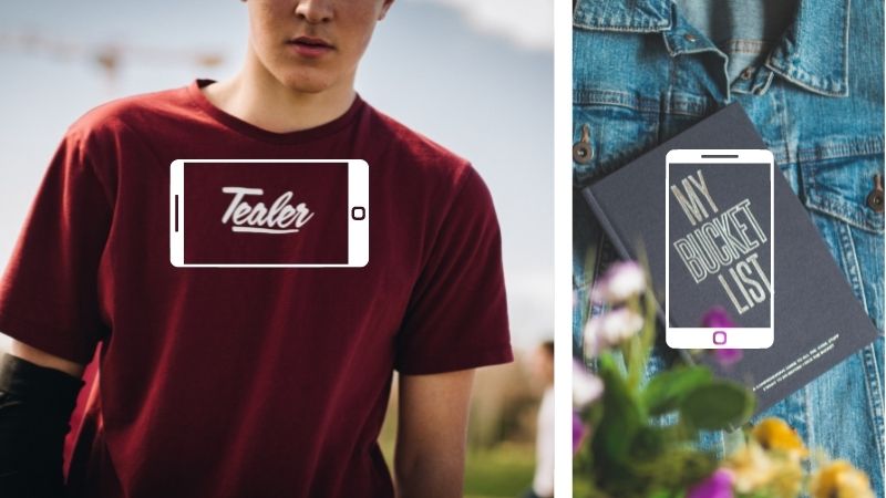 augmented reality tshirt & augmented reality diary for corporate gifting